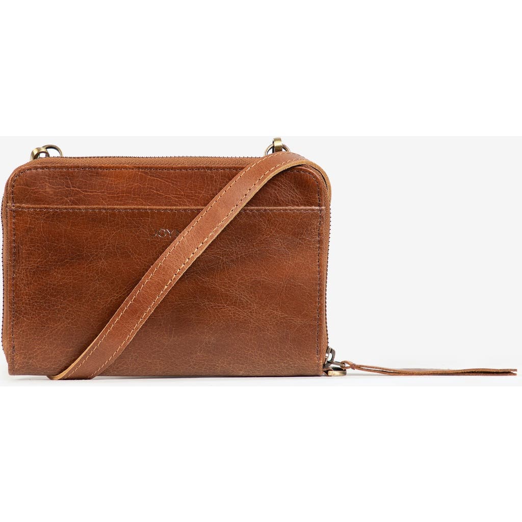 Joyn Crossbody Wallet In Brown