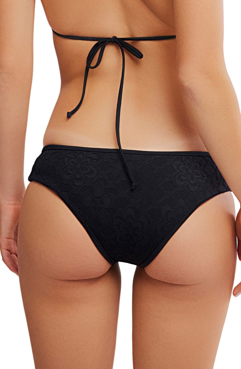 free-est by Free People Bayside Hipster Bikini Bottoms, Alternate, color, Black/Dnu