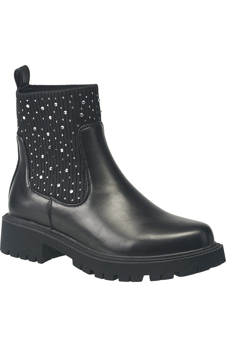 French Connection Womens Wiley Combat Boot, Main, color, Black