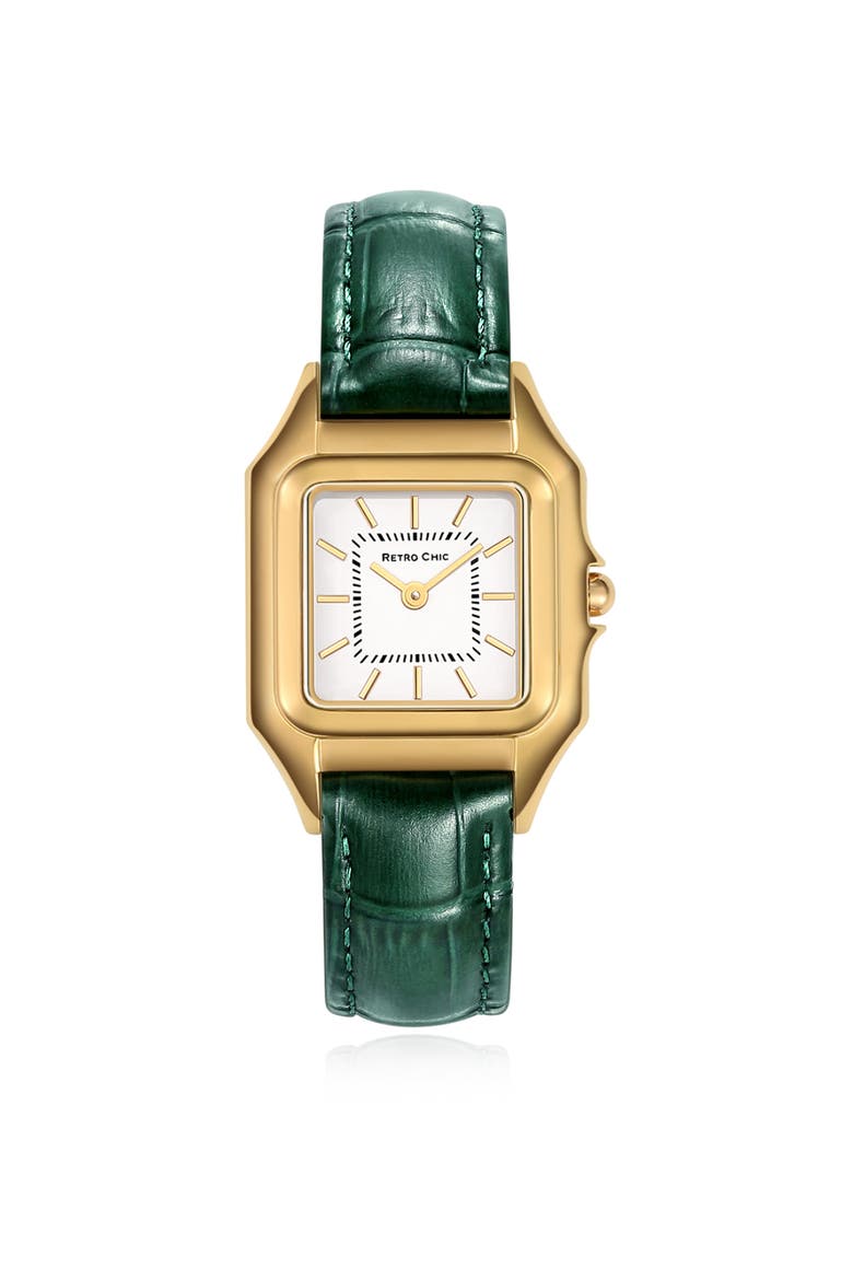 Vatican Majesty Watch, Alternate, color, Green & Gold