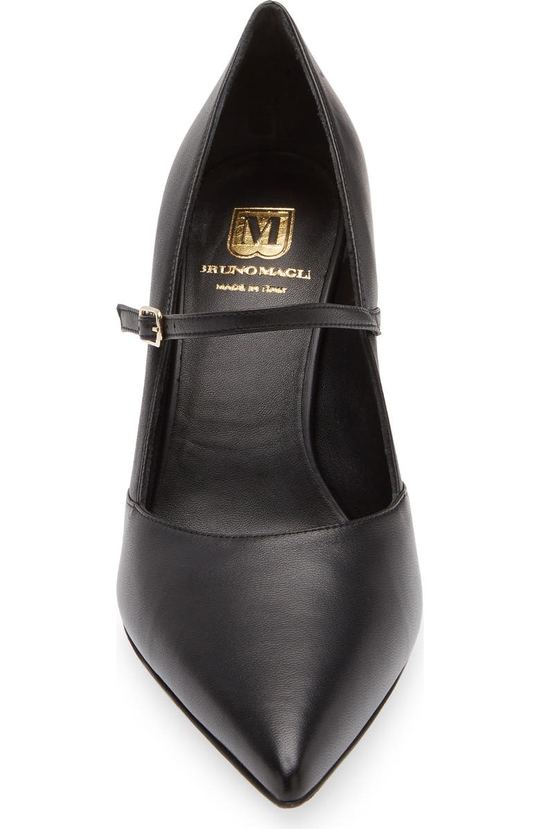 Bruno Magli Panna Pointed Toe Pump, Alternate, color, Black