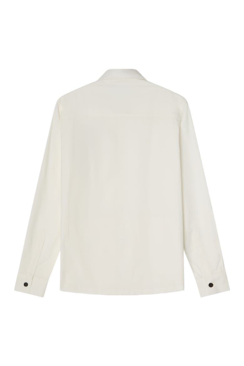 Burton Pinwale Corduroy Shirt Jacket, Alternate, color, Cream