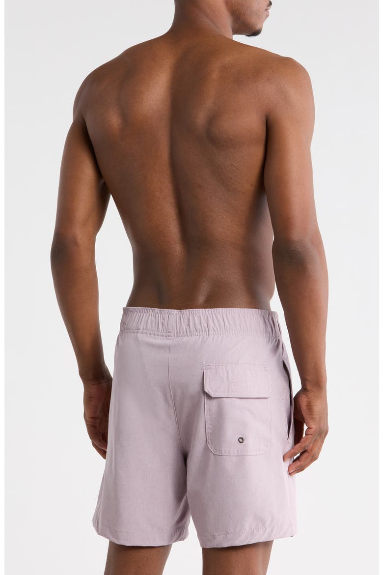 Swim Trunks, Alternate, color, BERRY CHAMBRAY