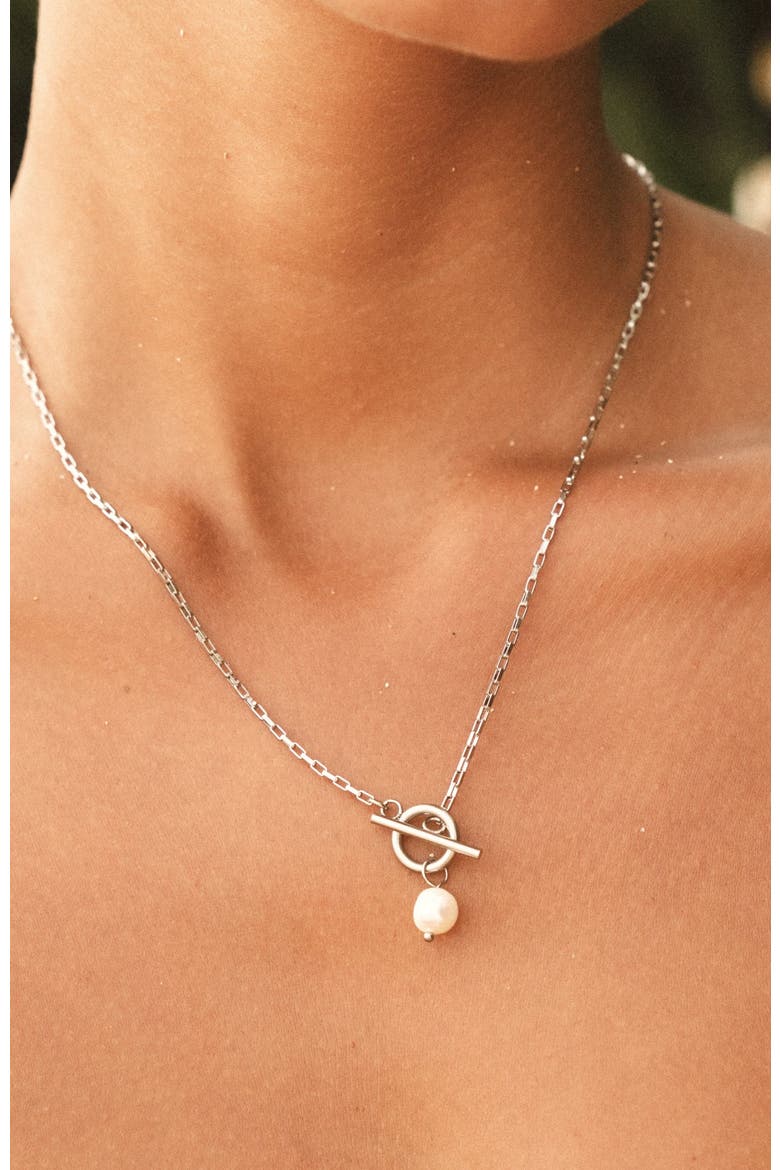 La Isla Necklace, Alternate, color, Silver