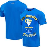 PRO STANDARD Men's Pro Standard Royal Los Angeles Rams Old English T-Shirt