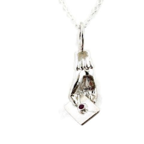 Sterling Love Letter Necklace