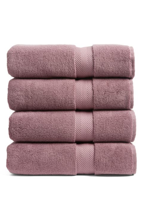 Organic Hydrocotton Set of 4 Bath Towels $140 Value