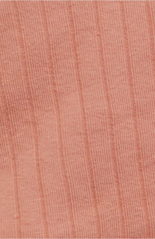 Free People Care Fp Bryson Henley Tank In Tawny Birch In Pink