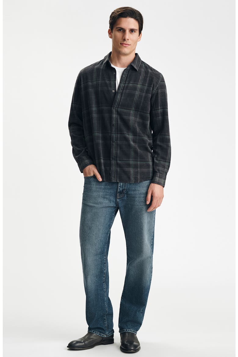 Plaid Long Sleeve Cotton Shirt, Alternate, color, BISTRO GREEN CHECK