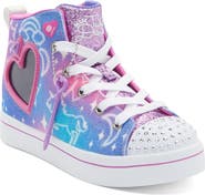 SKECHERS Kids' Twi-Lites 2.0 Light-Up High Top Sneaker