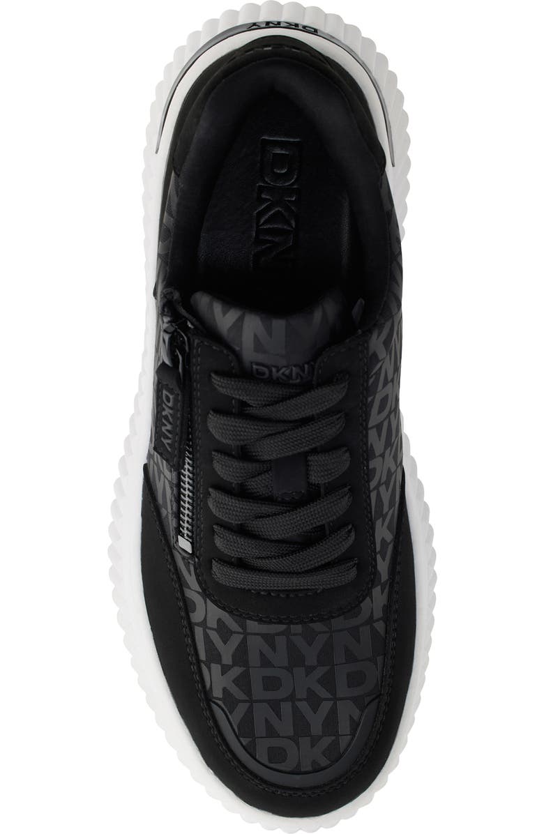 DKNY Lissa Platform Sneaker, Alternate, color, Black