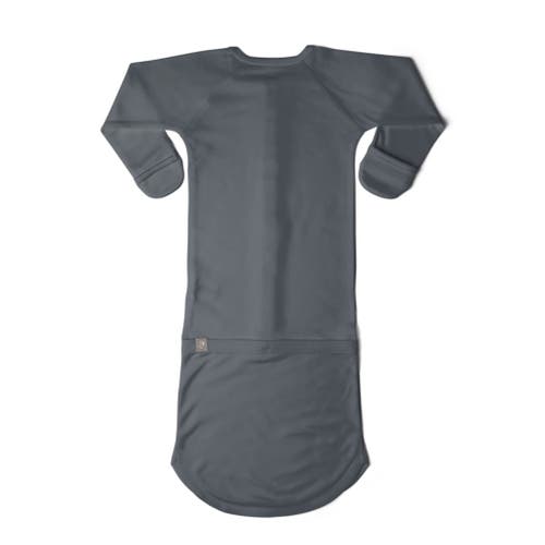 Goumikids Goumi 24 Hour Convertible Sleeper Baby Gown In Midnight