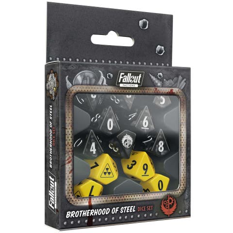 Factions Brotherhood of Steel Dice Set