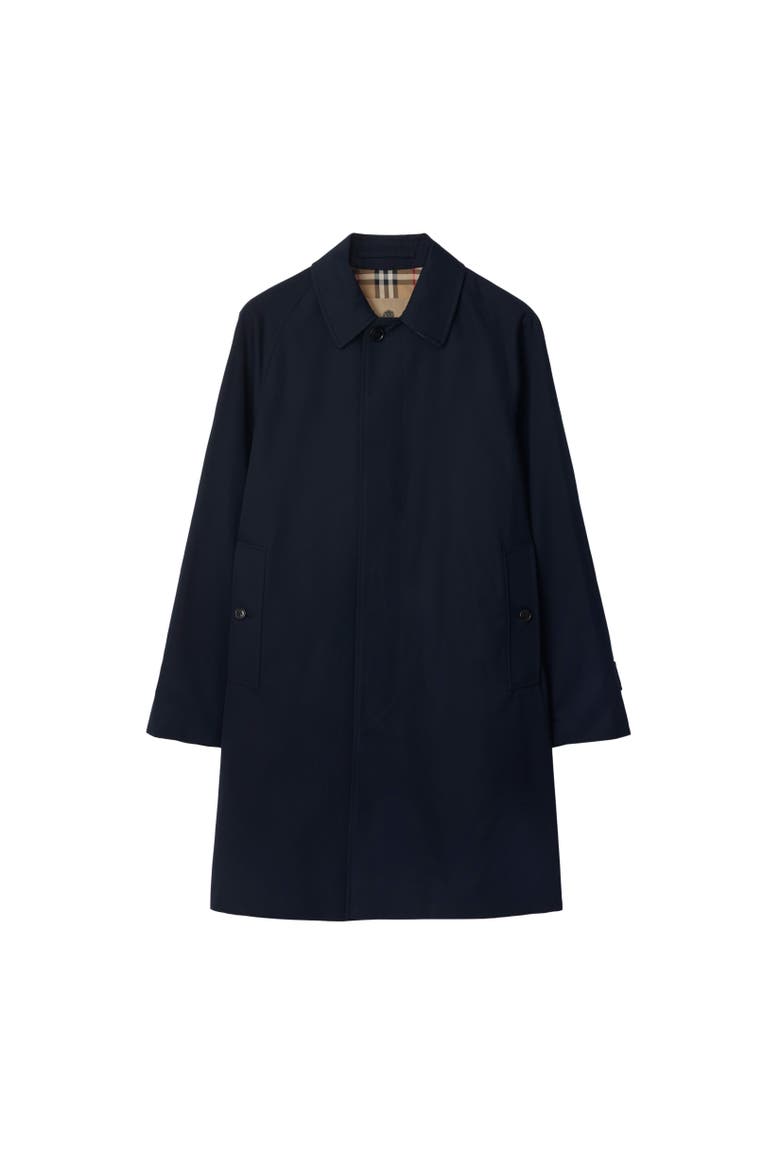 Mid-length Camden Heritage Car Coat, Alternate, color, Coal blue