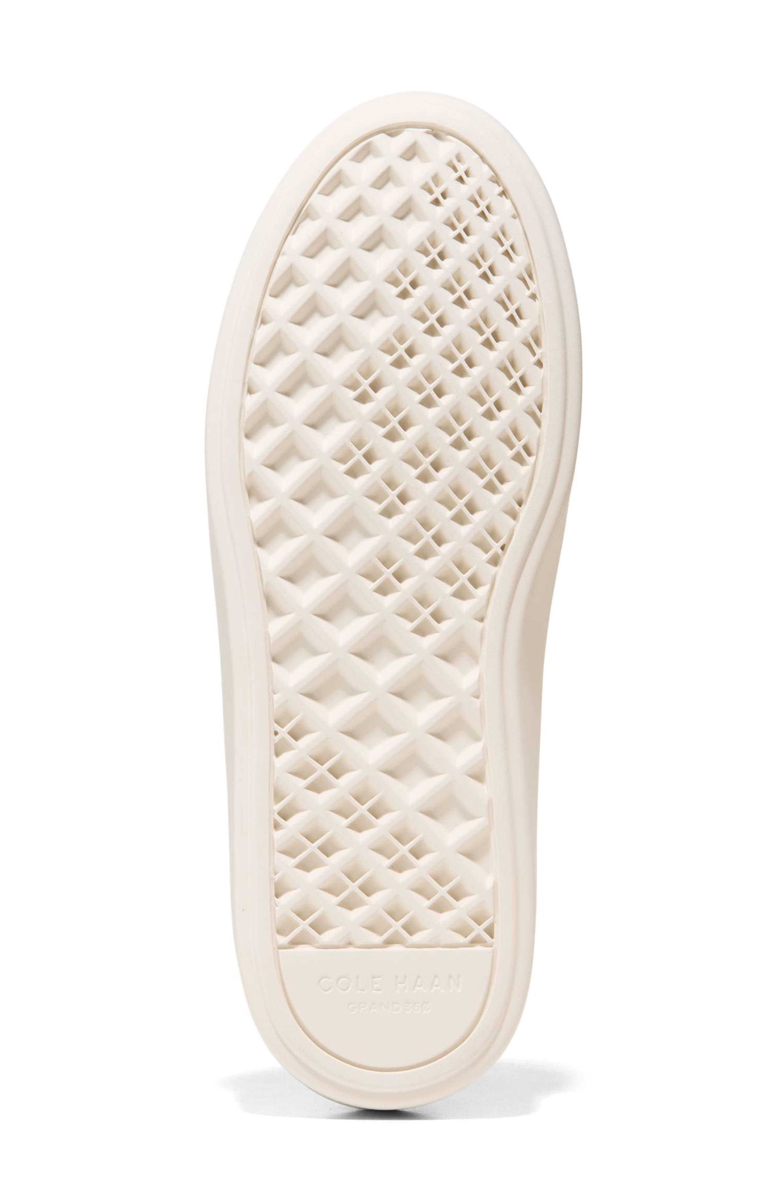 Grand Crosscourt Daily Sneaker, Alternate, color, POWDER LEATHER / MAHOGANY CROC