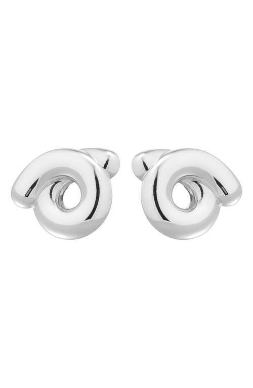 Bea Bongiasca Tarallo Stud Earrings In Metallic
