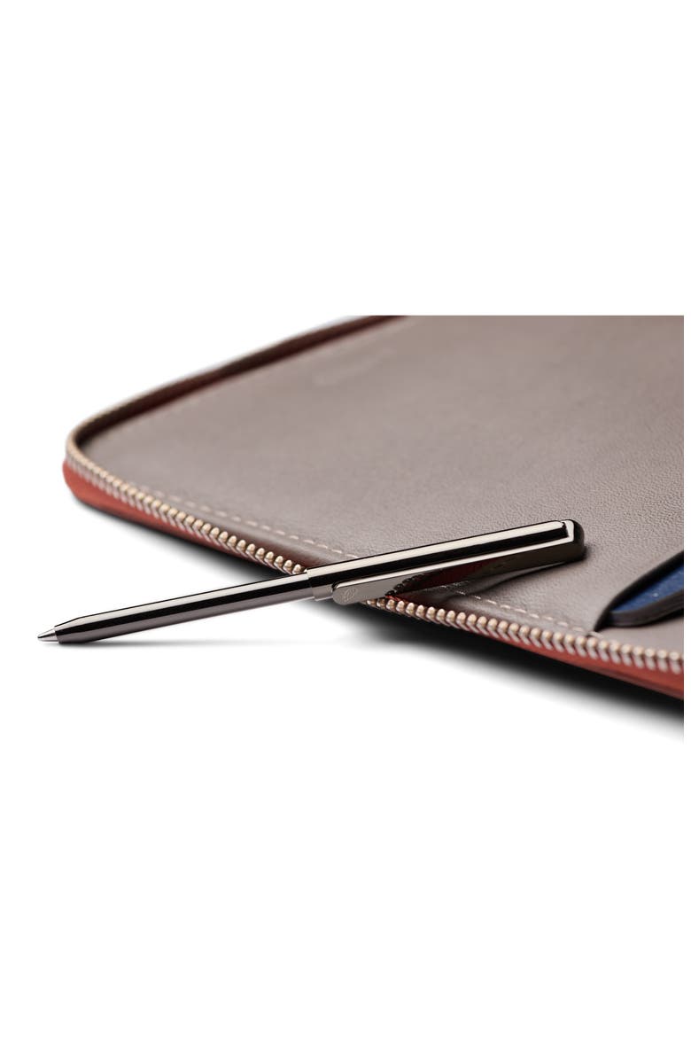 Leather RFID Travel Folio, Alternate, color, SIENNA
