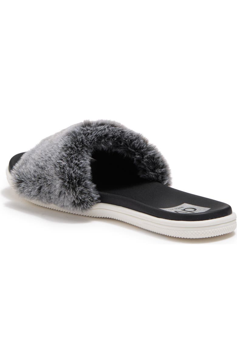 DV by Dolce Vita Faux Fur Slide Sandal, Alternate, color,