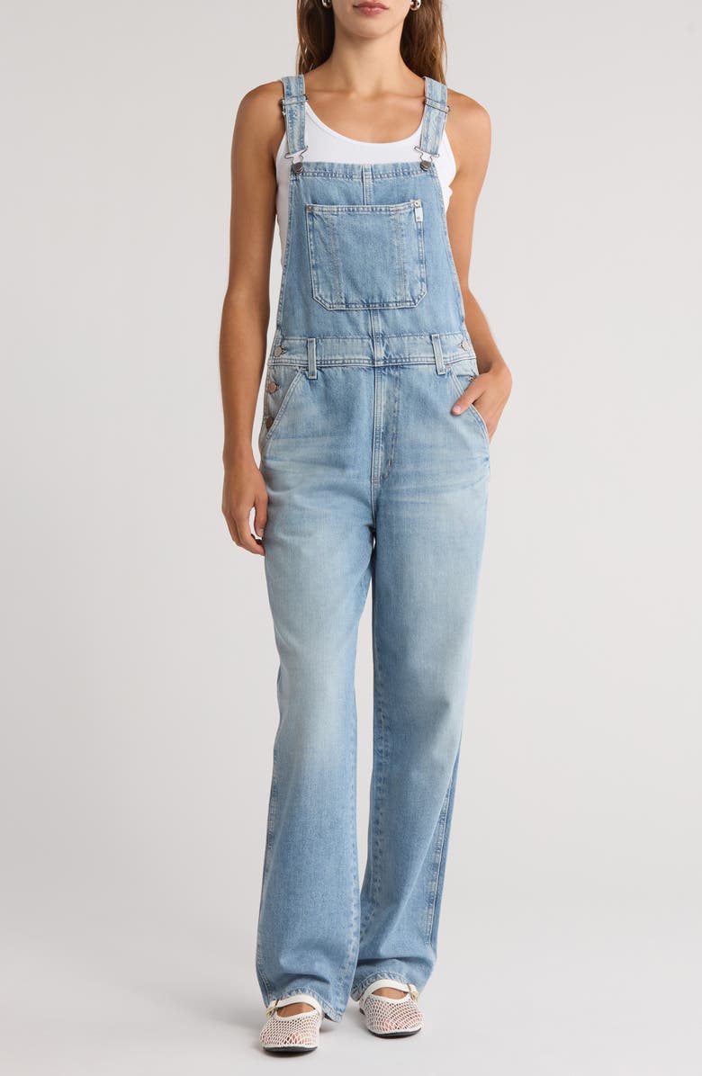 AG Clove Denim Overalls, Main, color,