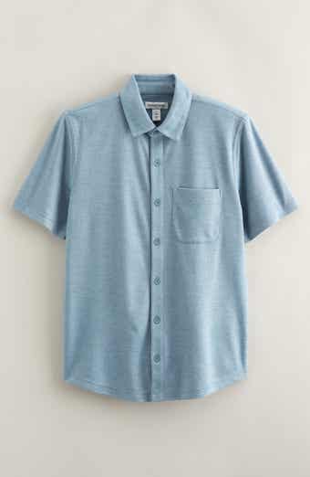 Nordstrom Kids' Knit Button-Up Shirt