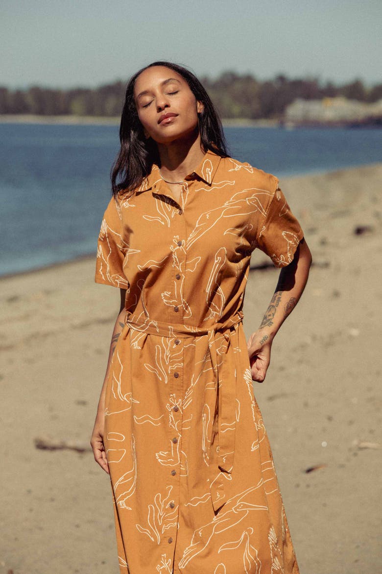 Sylvie Dress, Alternate, color, Shoreflight