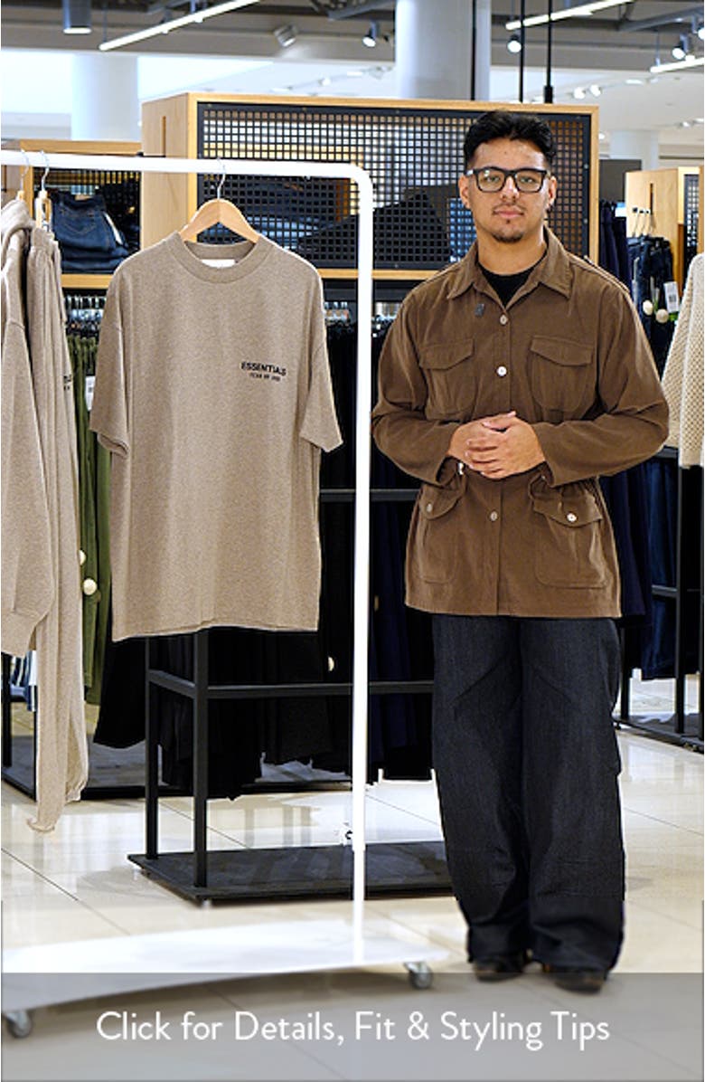 Classic Fit Cotton Logo T-Shirt, sales video thumbnail