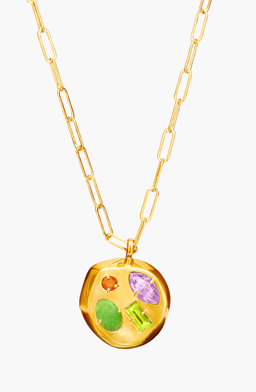Birthdate Co. The June Birthdate Gold Pendant In June 8th - Gold