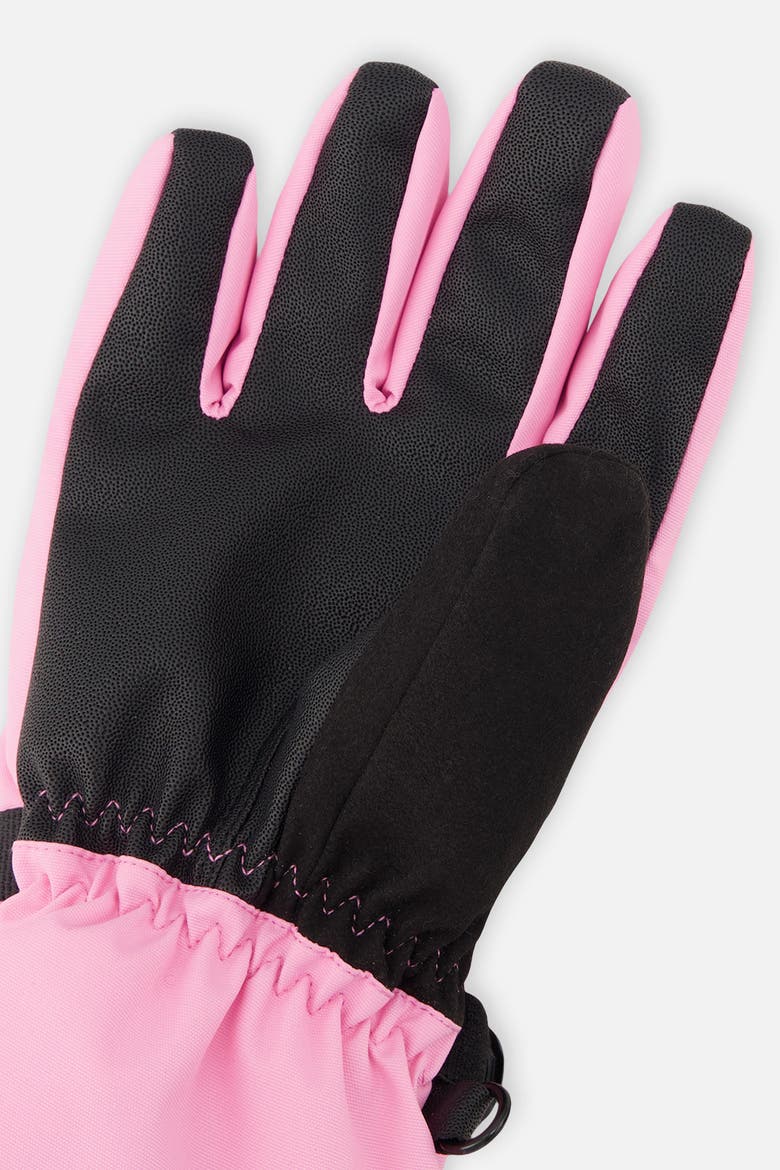 Teknik Wrist Strap Microfiber Lined Winter Gloves, Alternate, color, Pink
