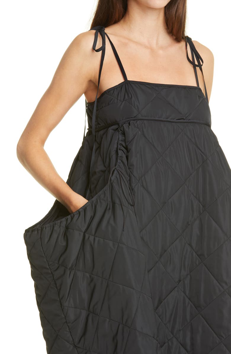 Cecilie Bahnsen Luann Bandeau A-Line Midi Dress, Alternate, color, 