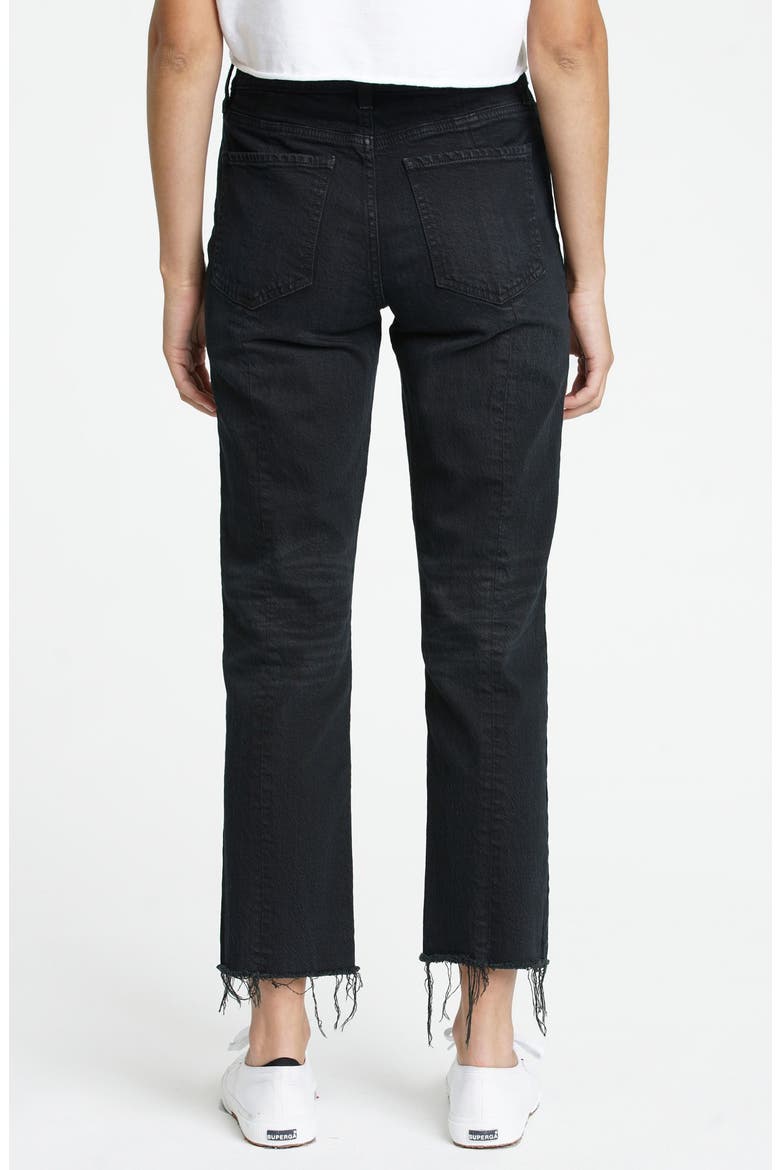 Straight Up Ankle Jeans, Alternate, color, CURFEW