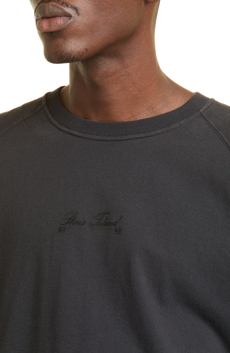 Stone Island Abstract Print Marina Cotton T-Shirt, Alternate, color, 