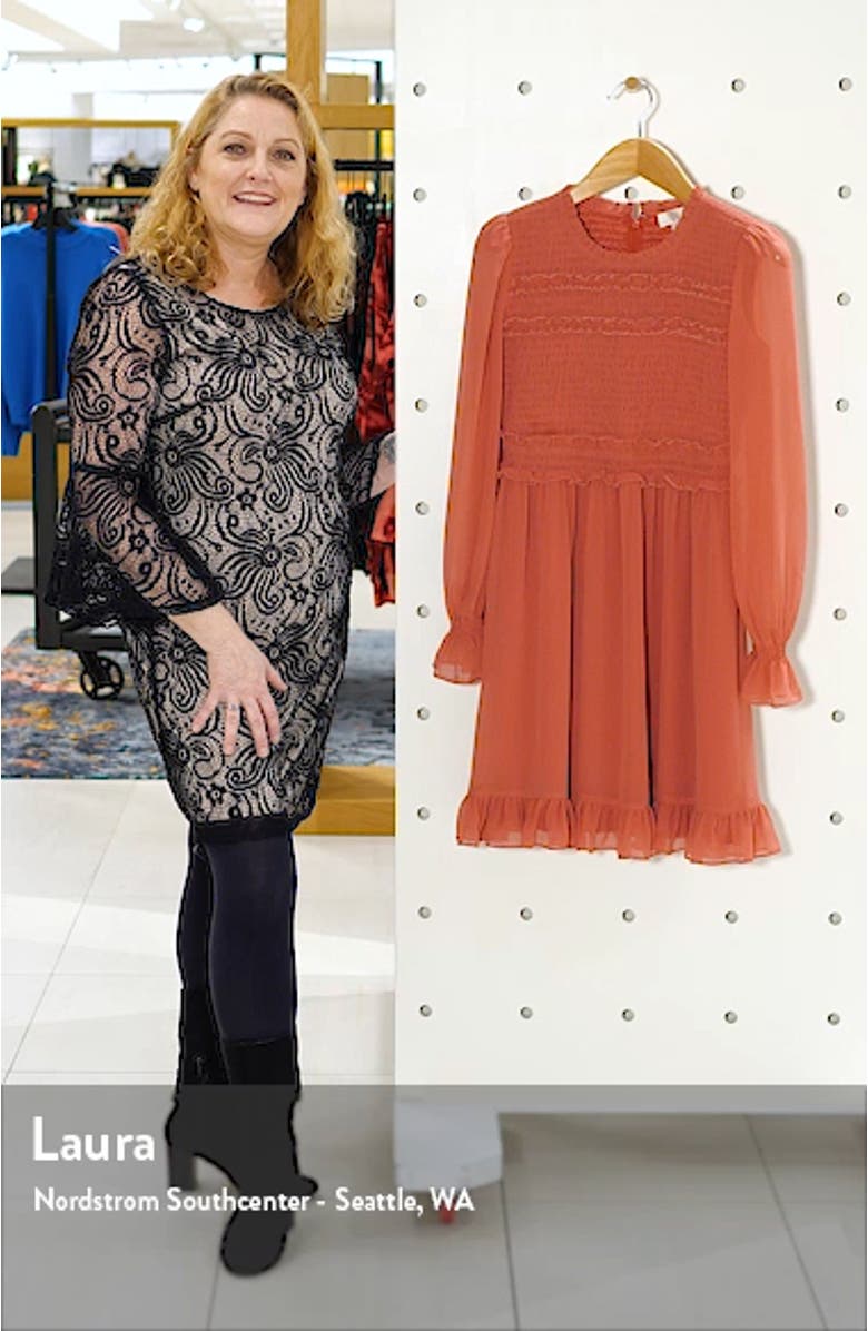 Smocked Ruffle Dress, sales video thumbnail