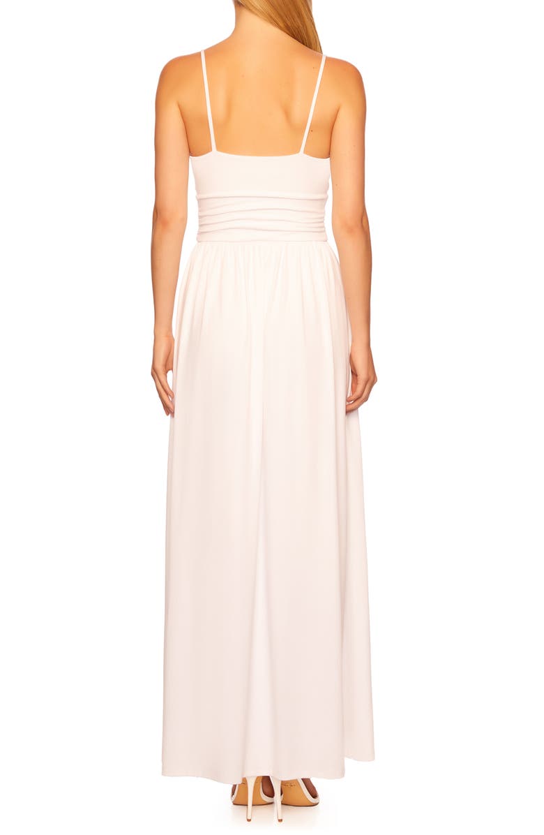 Susana Monaco Notched Neck Maxi Sundress, Alternate, color, 