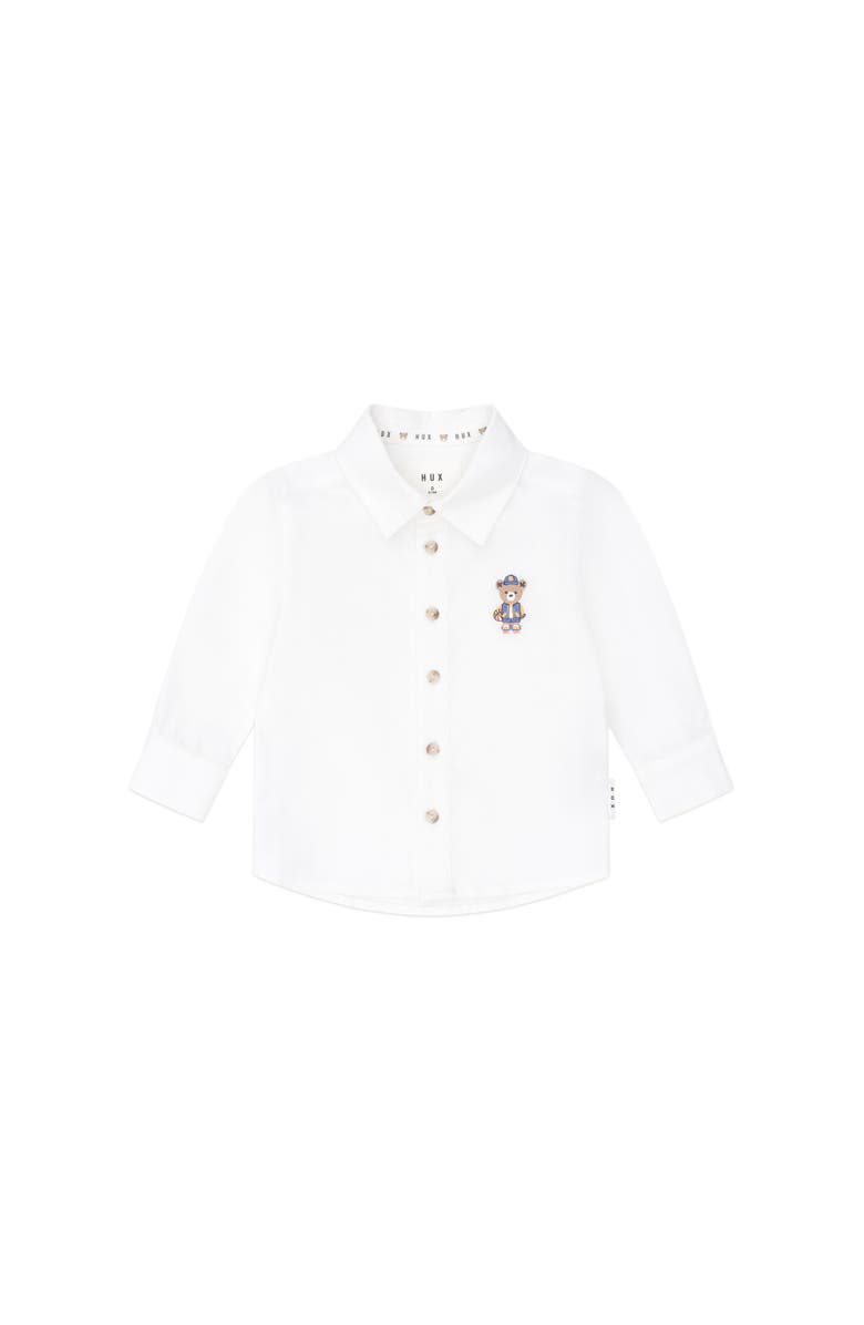 Huxbaby Varsity Hux Shirt, Main, color, White