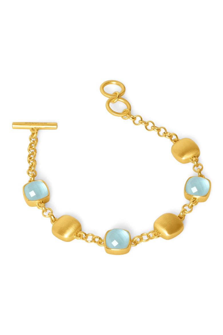 Monterey Station Bracelet, Main, color, IRIDES SKY BLUE/GOLD