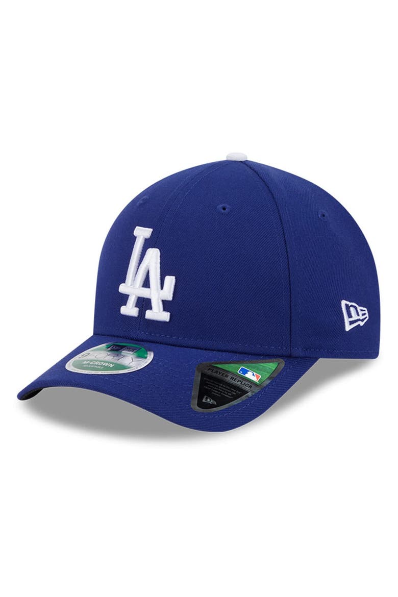 Men's New Era  Royal Los Angeles Dodgers Player Replica 9FORTY Adjustable Hat, Main, color, Royal