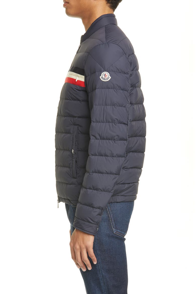 Yeres Quilted Puffer Jacket, Alternate, color, BLUE