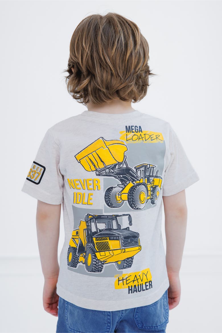Short Sleeve T-Shirt, Alternate, color, Heather Oatmeal