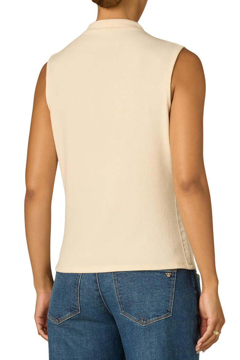 Mock Neck Top, Alternate, color, ECRU