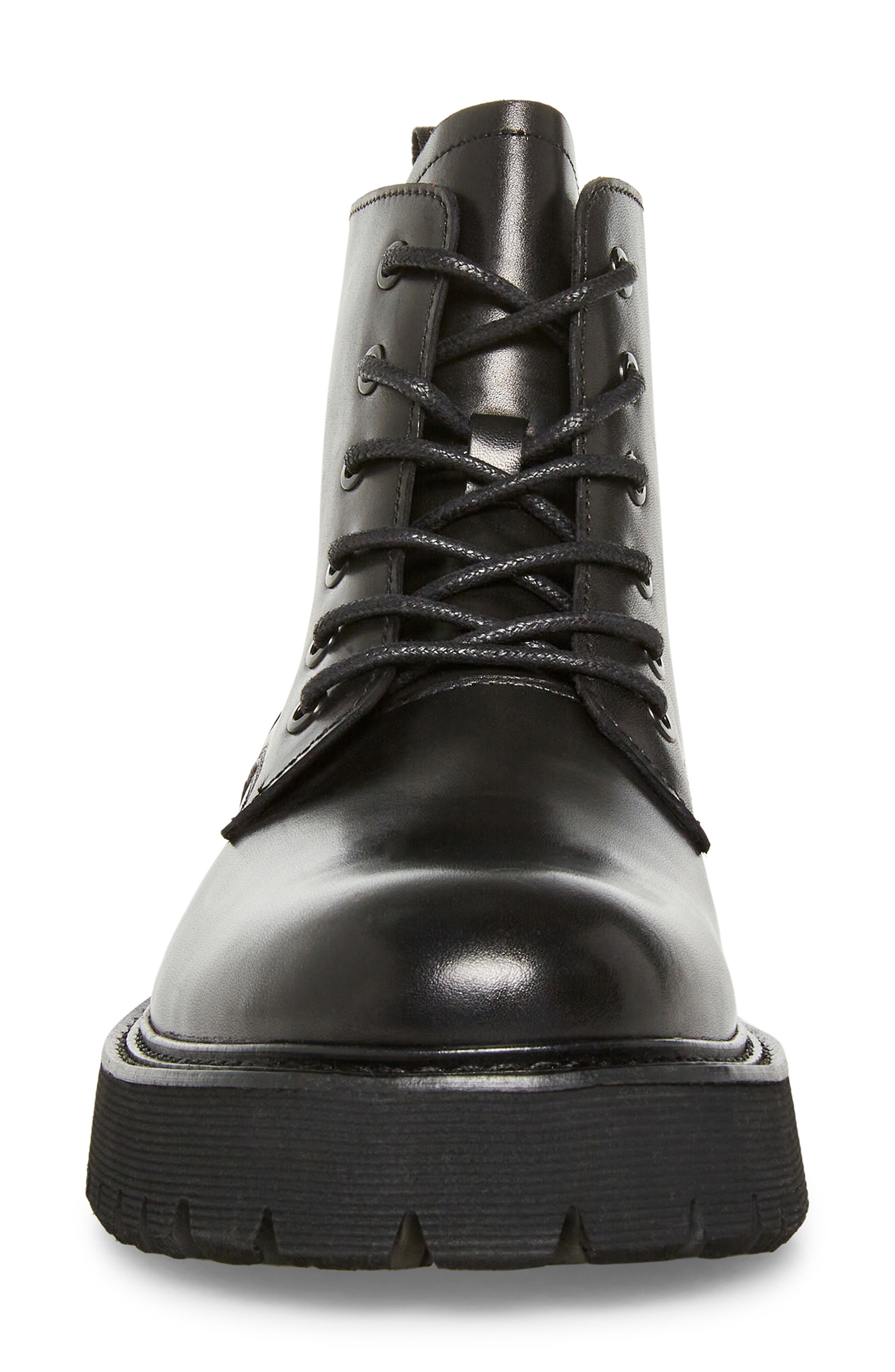 Steve Madden Fintan Zip Combat Boot, Alternate, color, 