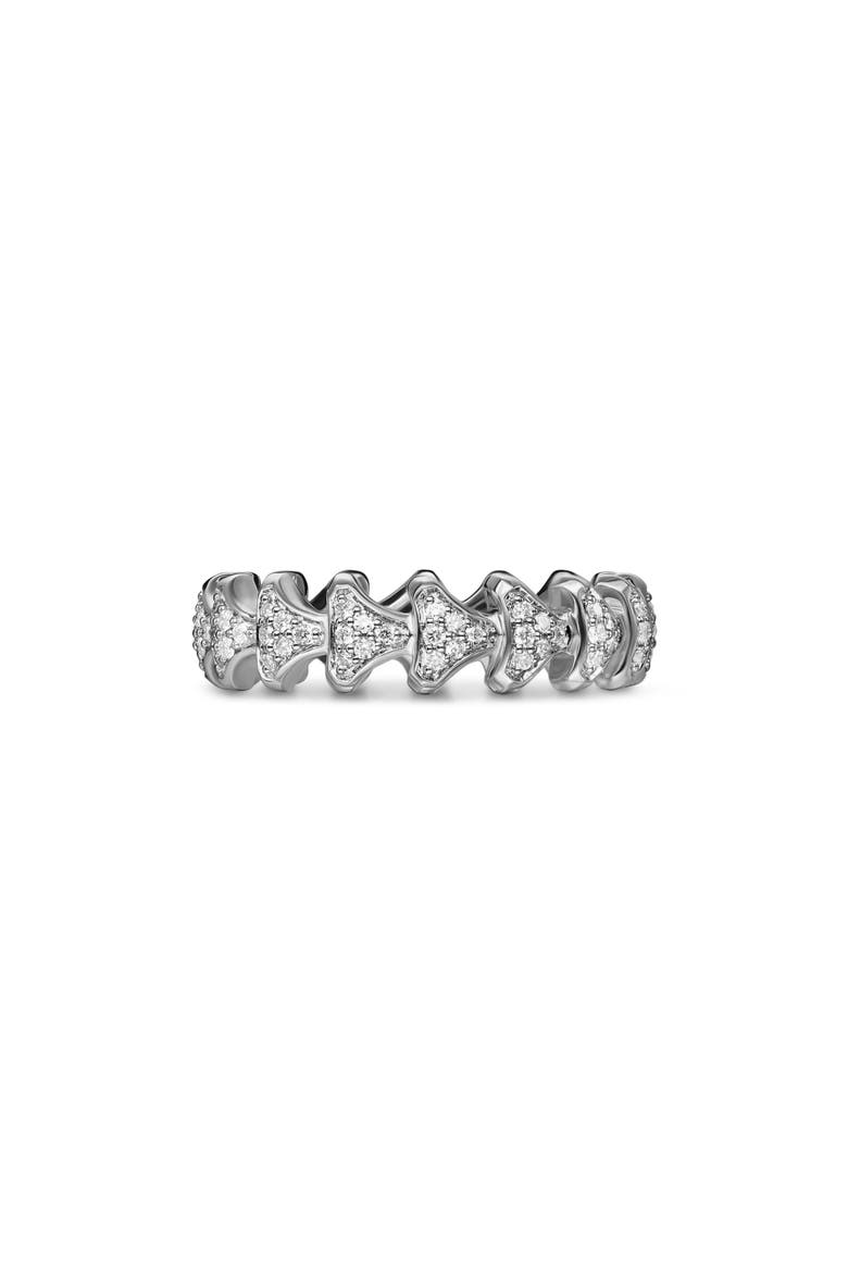Men's Armory Sterling Silver Diamond Band Ring, Main, color, SILVER PAVE