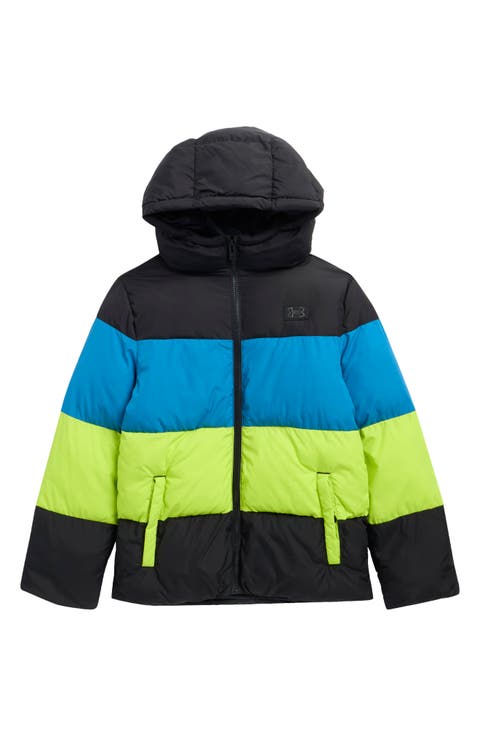 Kids' Panel Block Puffer Jacket