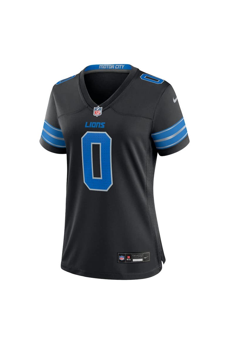 Women's Nike Jahmyr Gibbs Black Detroit Lions 2nd Alternate Game Player Jersey, Alternate, color, Black