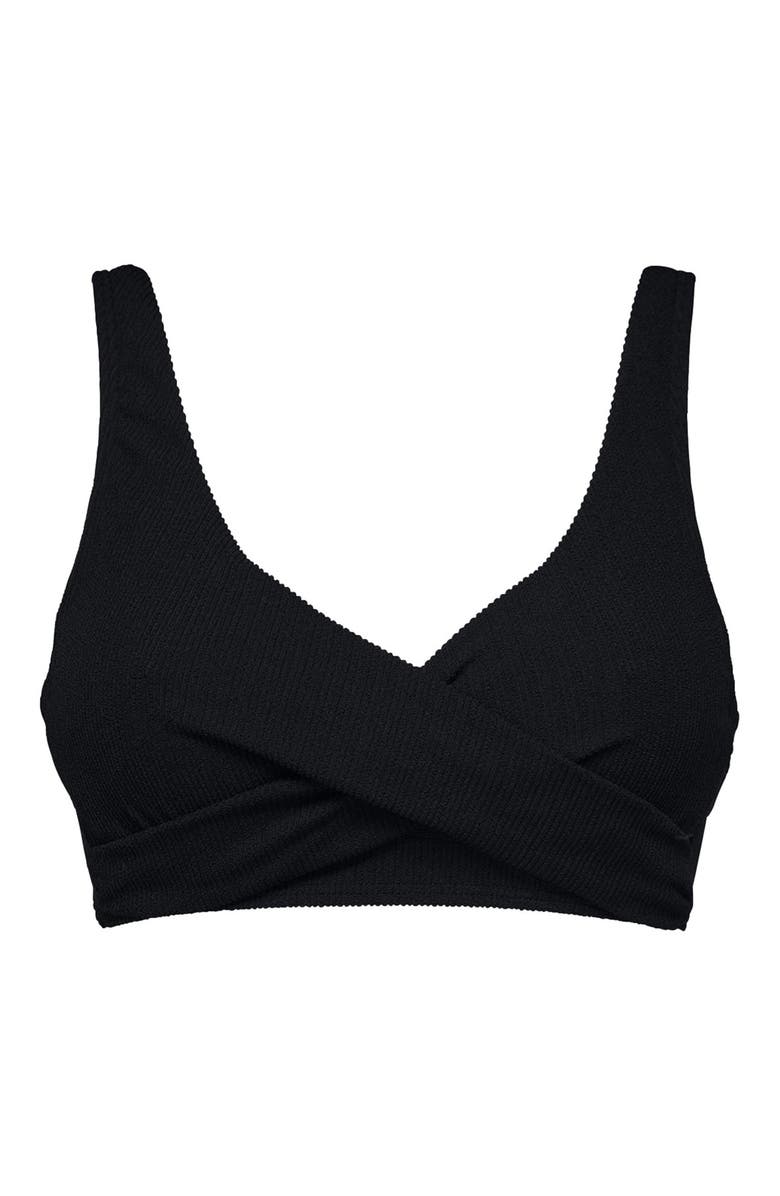 Pacifica by Sunsets Mirabella Bikini Swimsuit Top - DD Cup, Alternate, color, Black Pacifica