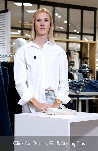 Ms. Adler Leather Lug Penny Loafers