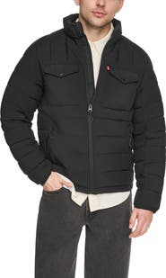 Levi's Stand Collar Puffer Jacket