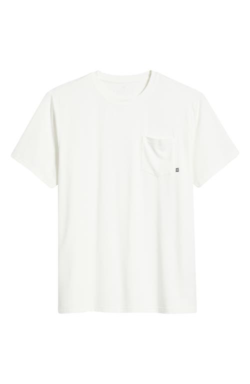 Free Fly Flex Performance Pocket T-shirt In White