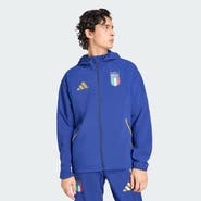 adidas Men's adidas  Blue Italy National Team FIFA x World Cup 2026 Full-Zip Travel Windbreaker Jacket