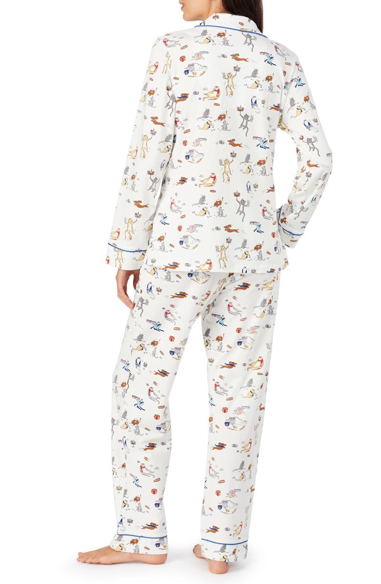 BedHead Pajamas Long Sleeve Print Pajamas, Alternate, color, 
