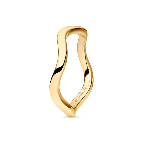 Sif Jakobs Jewellery Ring Ellera Waves Pianura In Gold